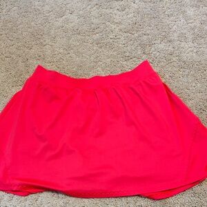 Tail Neon Pink/Red Tennis Skirt